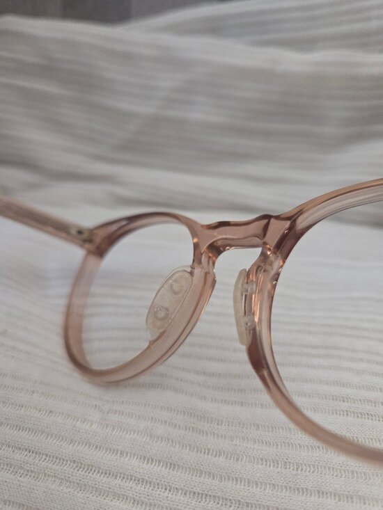 Vintage Hudson Glasses Frames Z-87 52 – 20 145 Plastic Copper Amber Peach main image 5